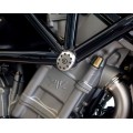 Motocorse Aluminum or Titanium Crash Pads (Frame plugs) For MV Agusta Brutale 750, 910, 989, & 1078